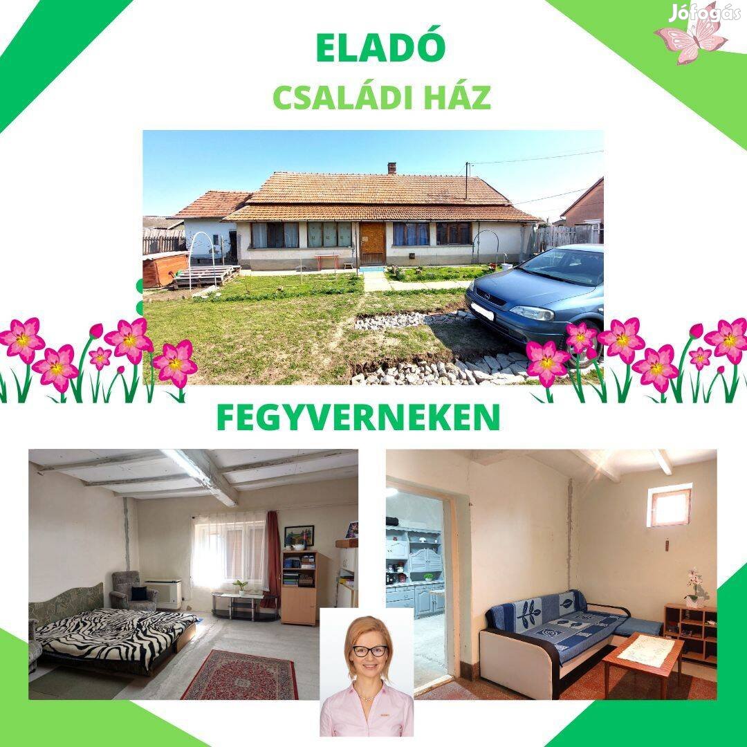 Eladó családi ház- Fegyvernek