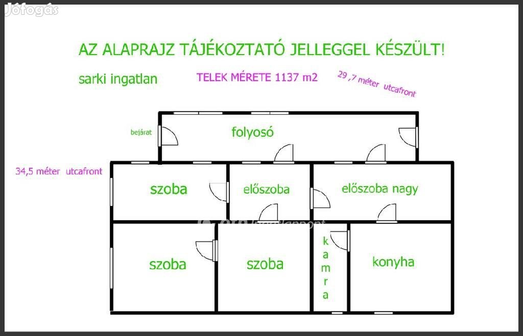Eladó családi ház, Hajdúsámsonban
