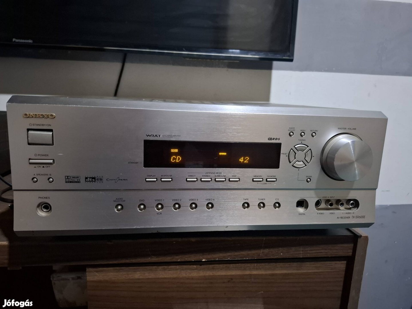 Eladó/csere onkyo tx-sr600e erősitő