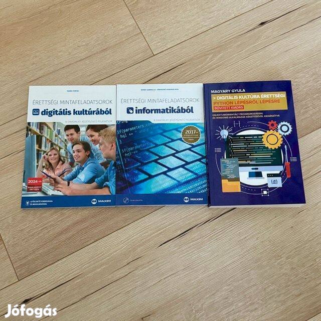 Eladó digitális kultúra és informatika érettségi felkészítő