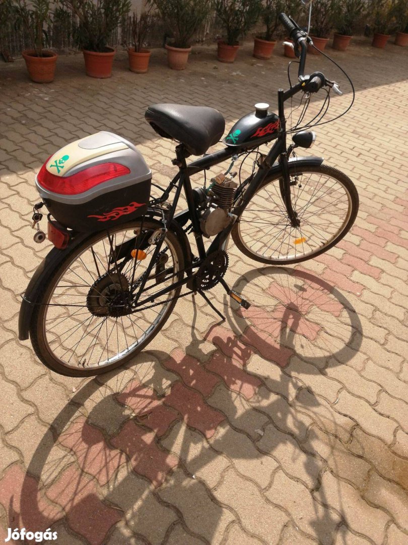 Eladó dongómotoros kerékpár szép állapotban