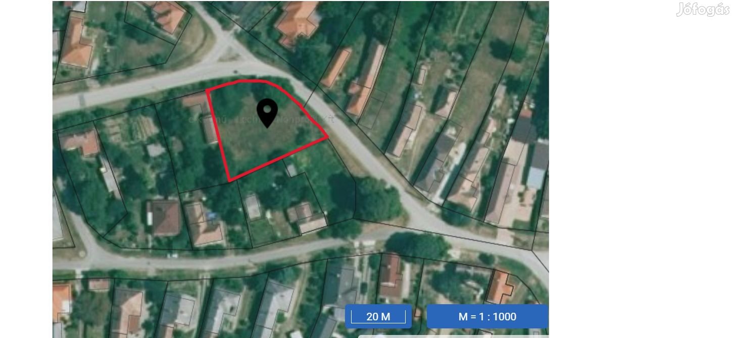 Eladó egy 1007 m2-es építési telek Zalaszentgrót csendes