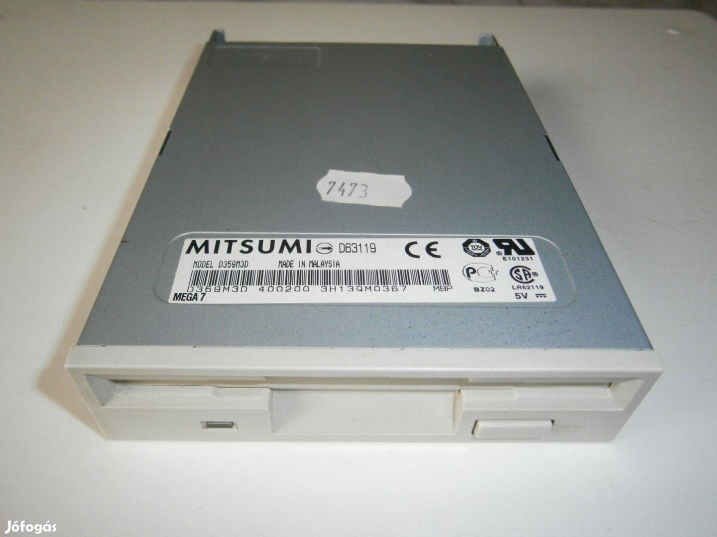 Eladó egy 3,5"-os Floppy (FDD) diszk olvasó