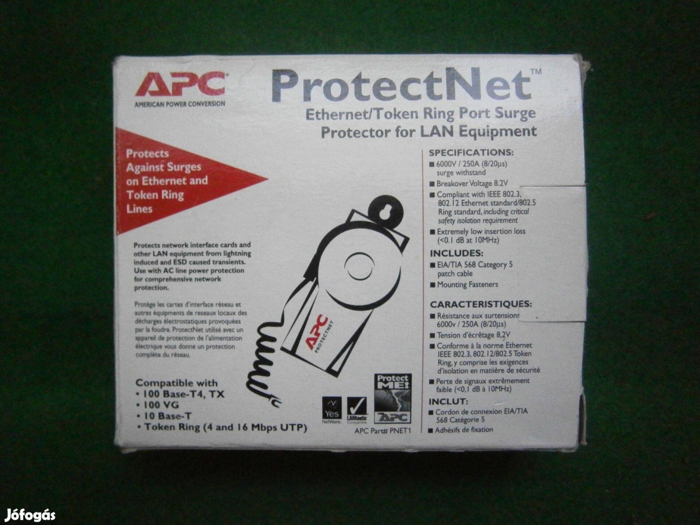 Eladó egy APC Protectnet túlfeszültségvédelmi modul