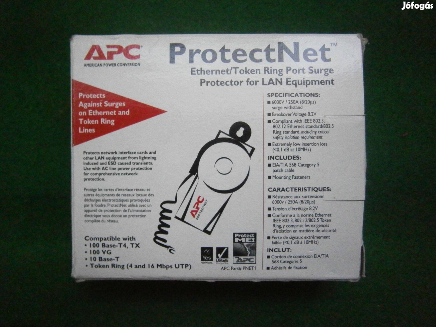Eladó egy APC Protectnet túlfeszültségvédelmi modul