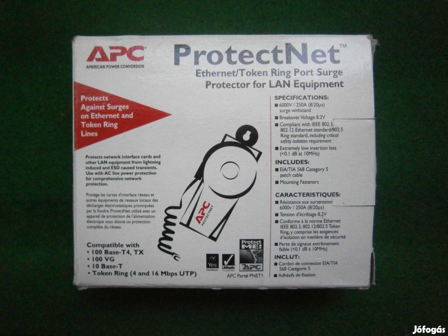 Eladó egy APC Protectnet túlfeszültségvédelmi modul