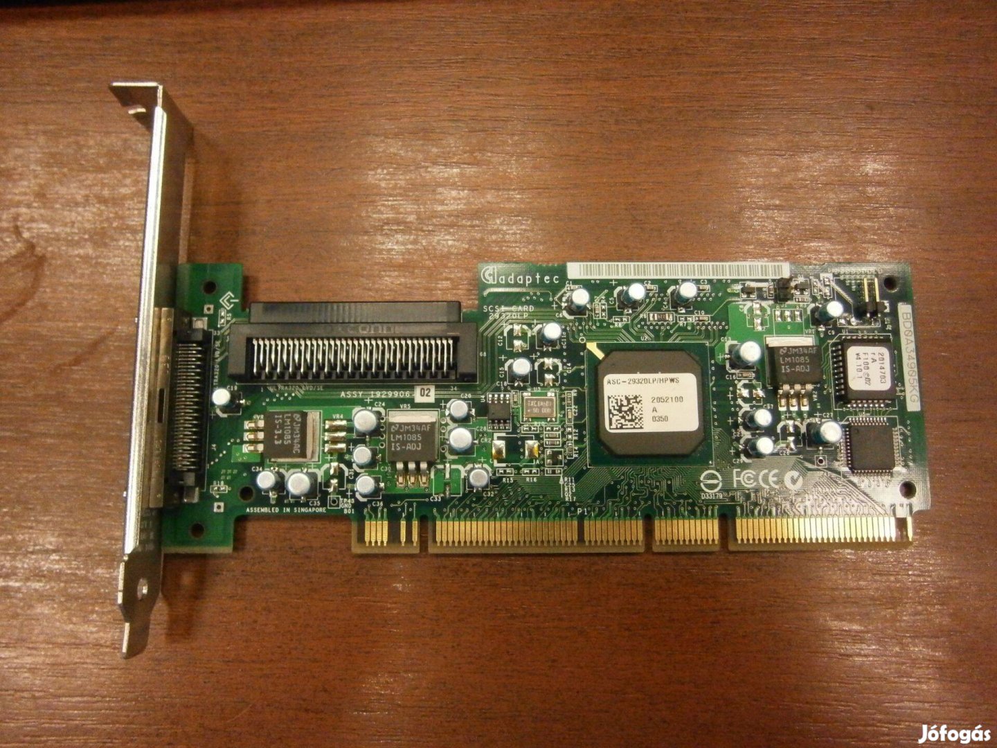 Eladó egy Adaptec 29320LP SCSI kártya
