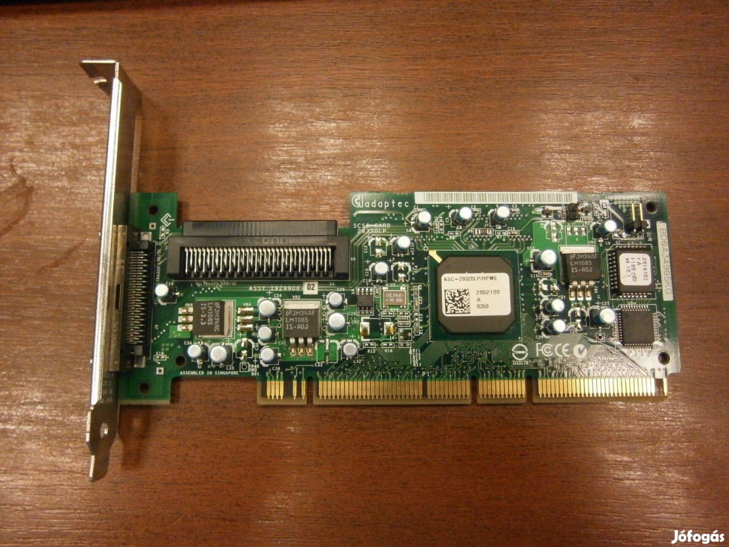 Eladó egy Adaptec 29320LP SCSI kártya