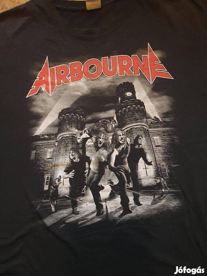 Eladó egy Airbourne rock koncert póló