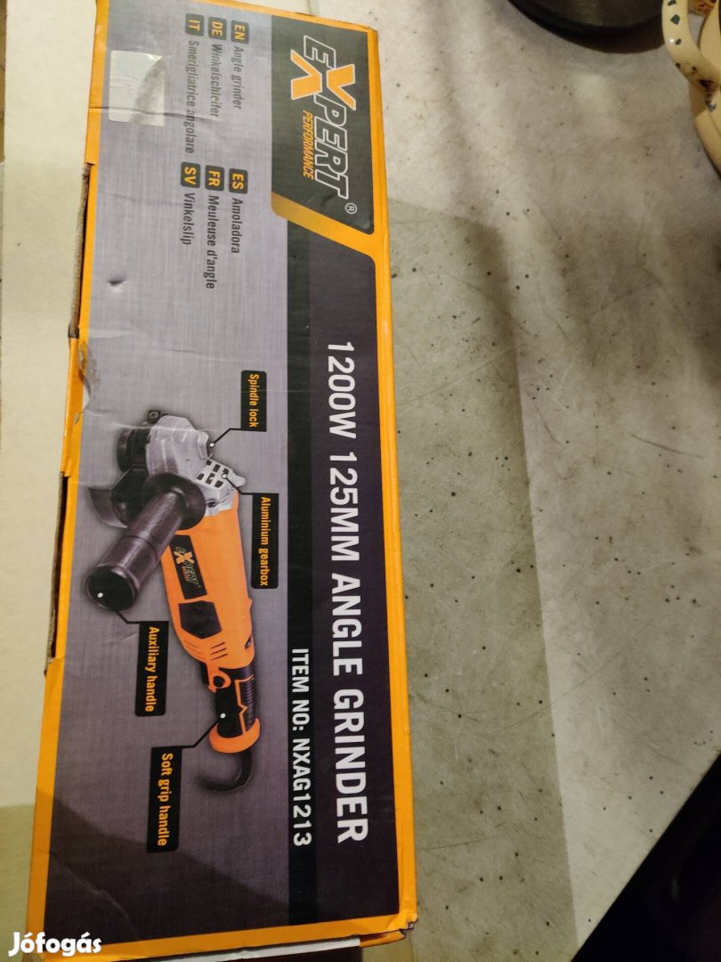 Eladó egy Angle Grinder 1200wattos ketkezes,újszerű kisflex