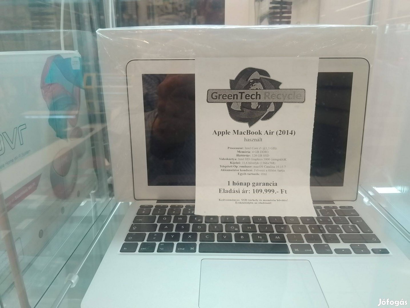 Eladó egy Apple Macbook Air (2014) laptop!
