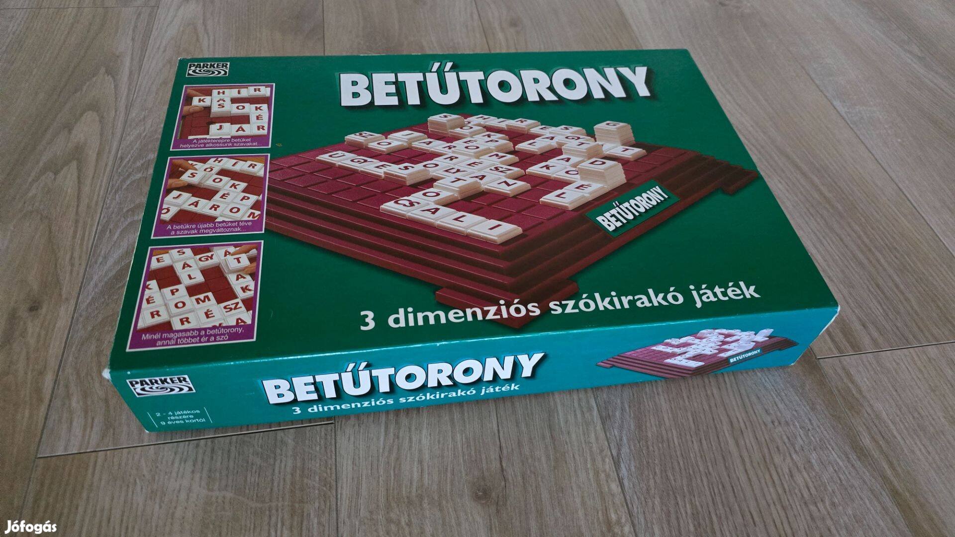 Eladó egy Betűtorony társasjáték