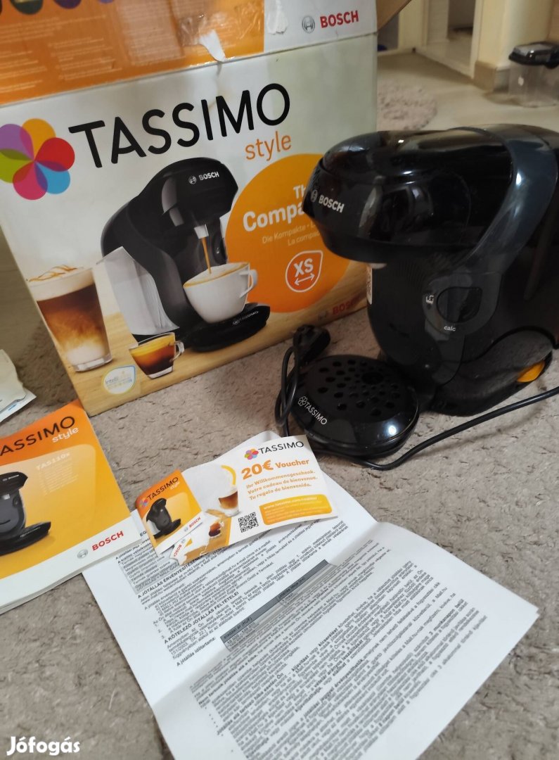 Eladó egy Bosch Tassimo kávegep!