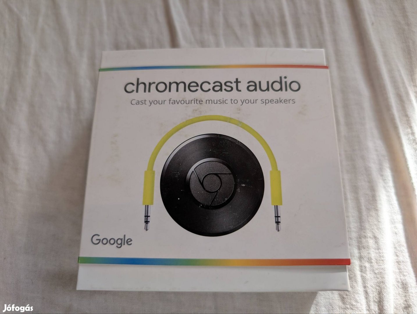 Eladó egy Chromecast Audio zenestreamer - Spotify, Apple, Youtube