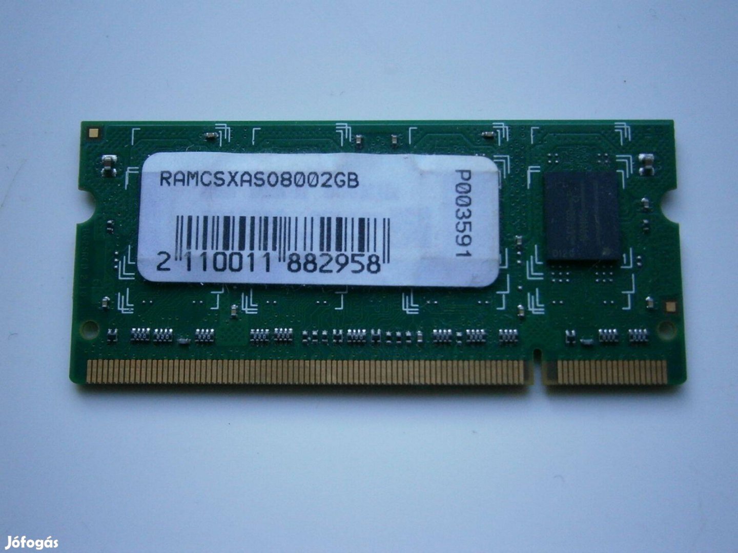 Eladó egy Csx DDR-2 2GB/800 DDR2 Sodimm Notebook RAM