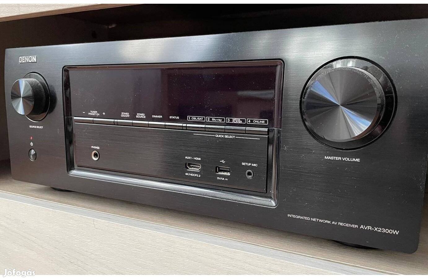 Eladó egy Denon AVR-X2300W házimozi erősítő 7.2