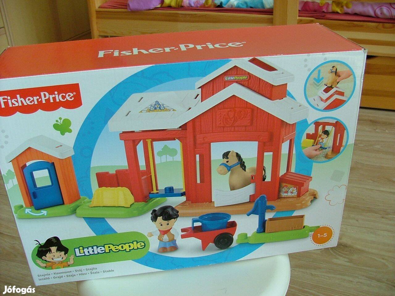 Eladó egy Fisher Price Little people kisállat farm istálló