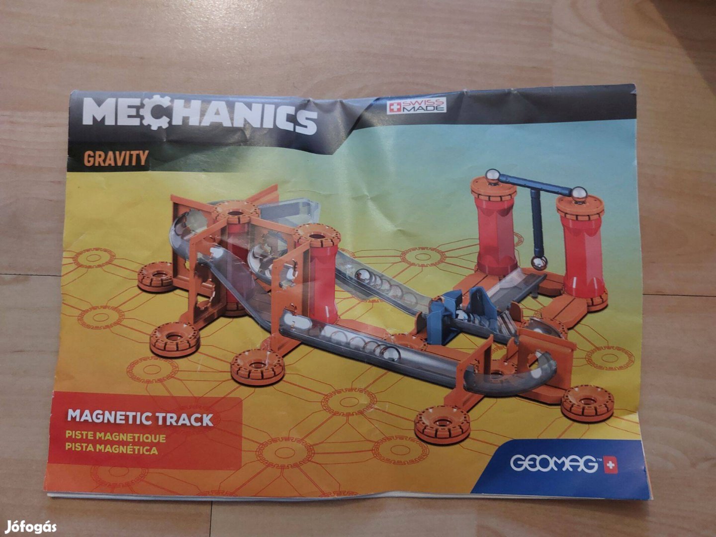 Eladó egy Geomag Mechanics Gravity Magnetic Track mágneses építőjáték