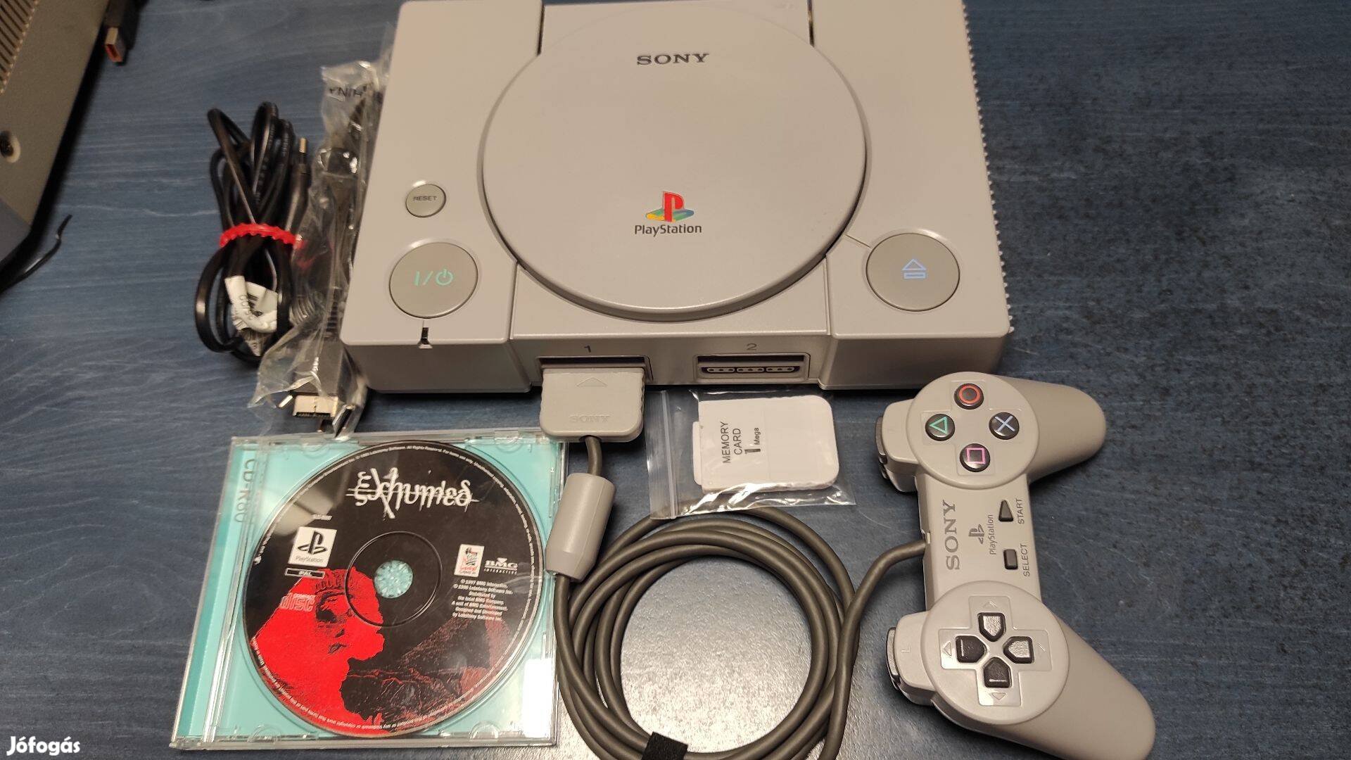 Eladó egy Gyűjtői állapotú Sony Playstation 1 Scph-9002 konzol