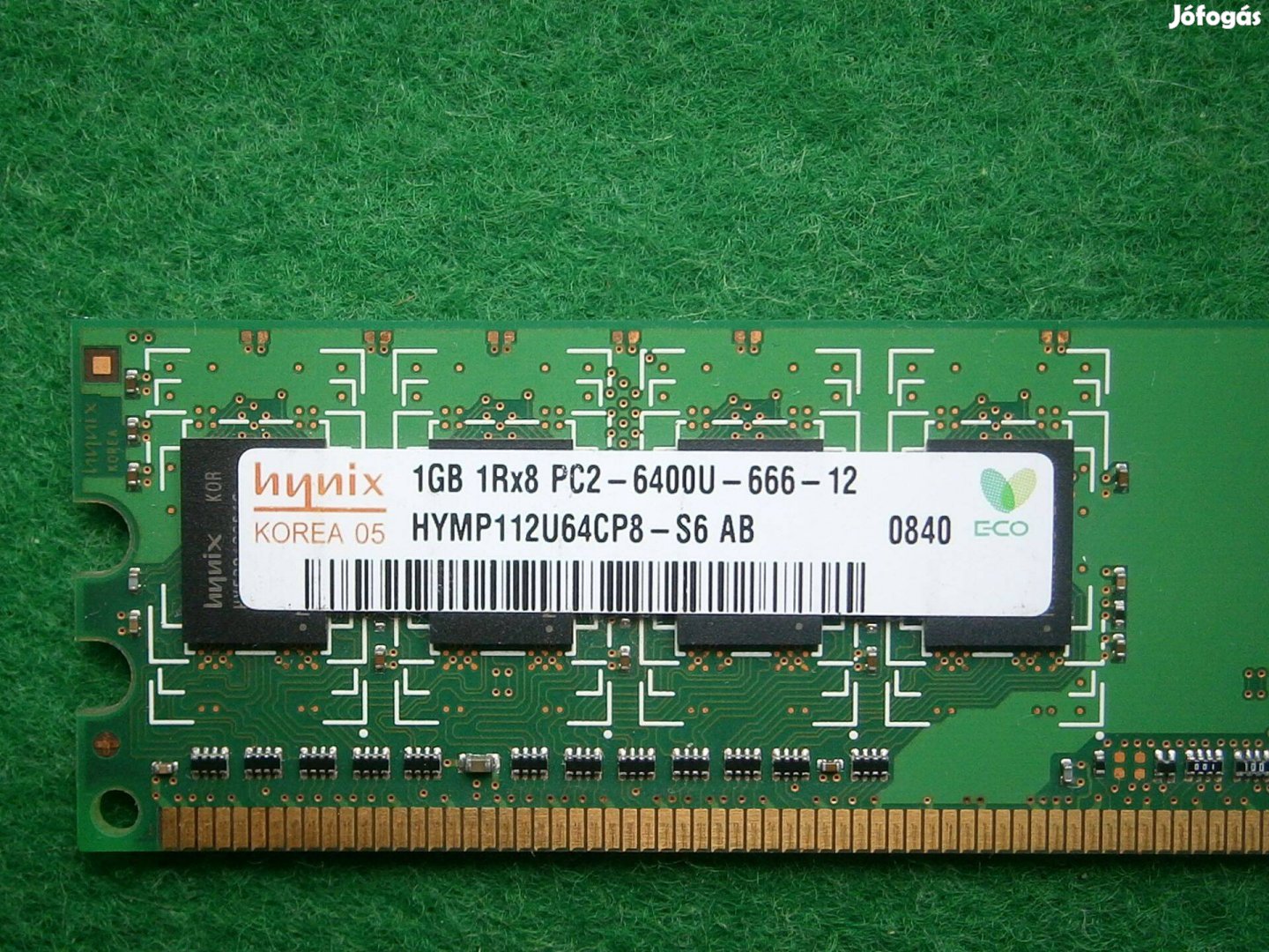 Eladó egy HP / Hynix 1GB DDR2 667MHz PC RAM