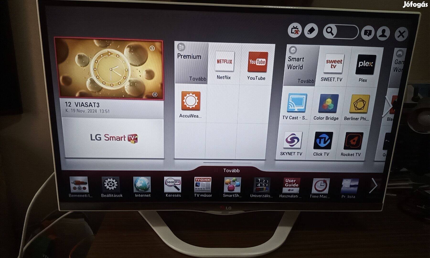 Eladó egy LG 32LA6678 Szép állapotú okos TV