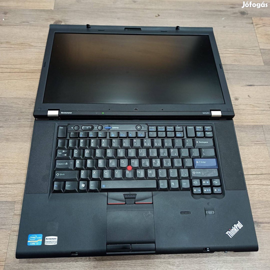 Eladó egy Lenovo Thinkpad w520 laptop: i7 processzor, dedikált vga