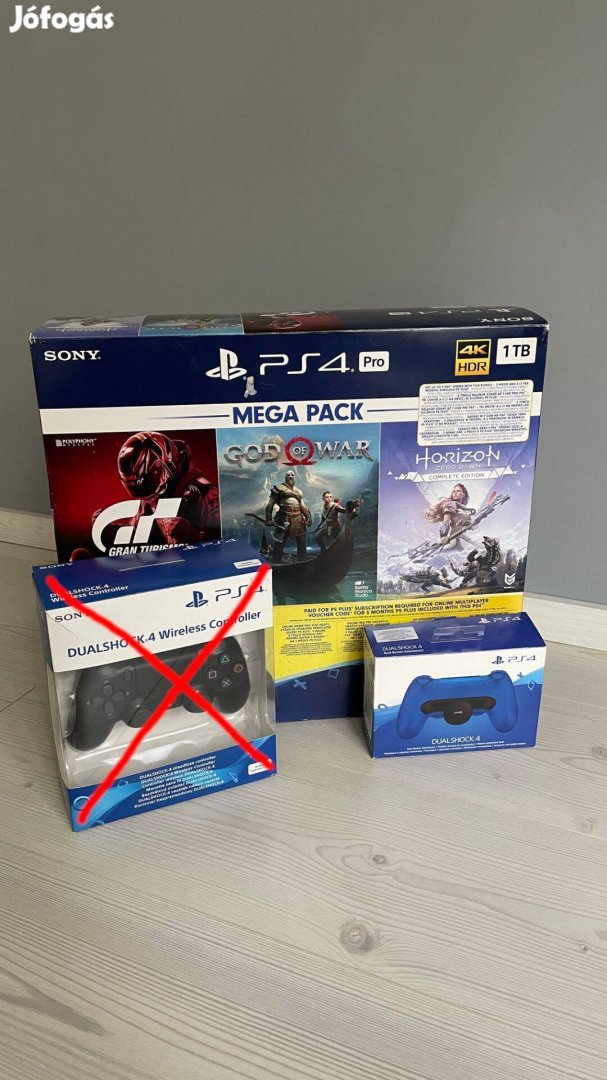 Eladó egy PS4 Pro Cuh-7216B 1TB - legutolsó kiadás