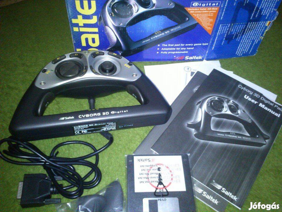 Eladó egy Saitek Cyborg 3D Gamepad újszerű állapotban