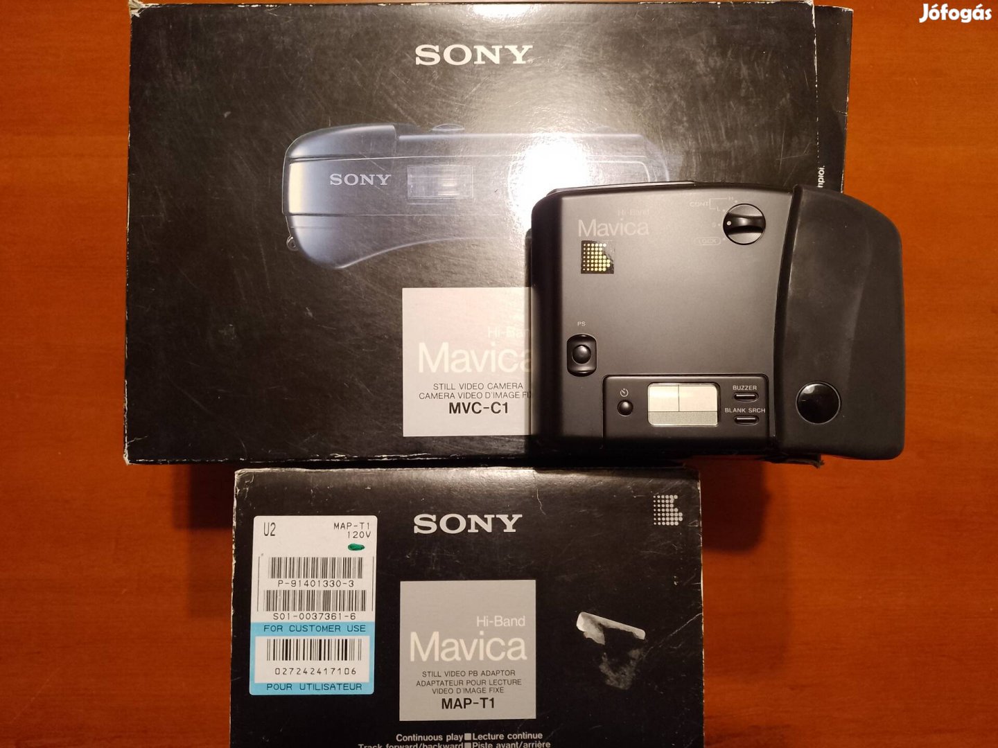 Eladó egy Sony MVC-C1 Mavica fényképezőgép walkman