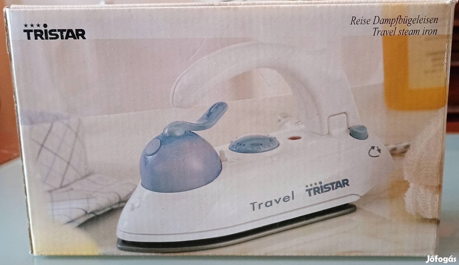 Eladó egy Tristar Travel steam iron gőzölős vasaló!