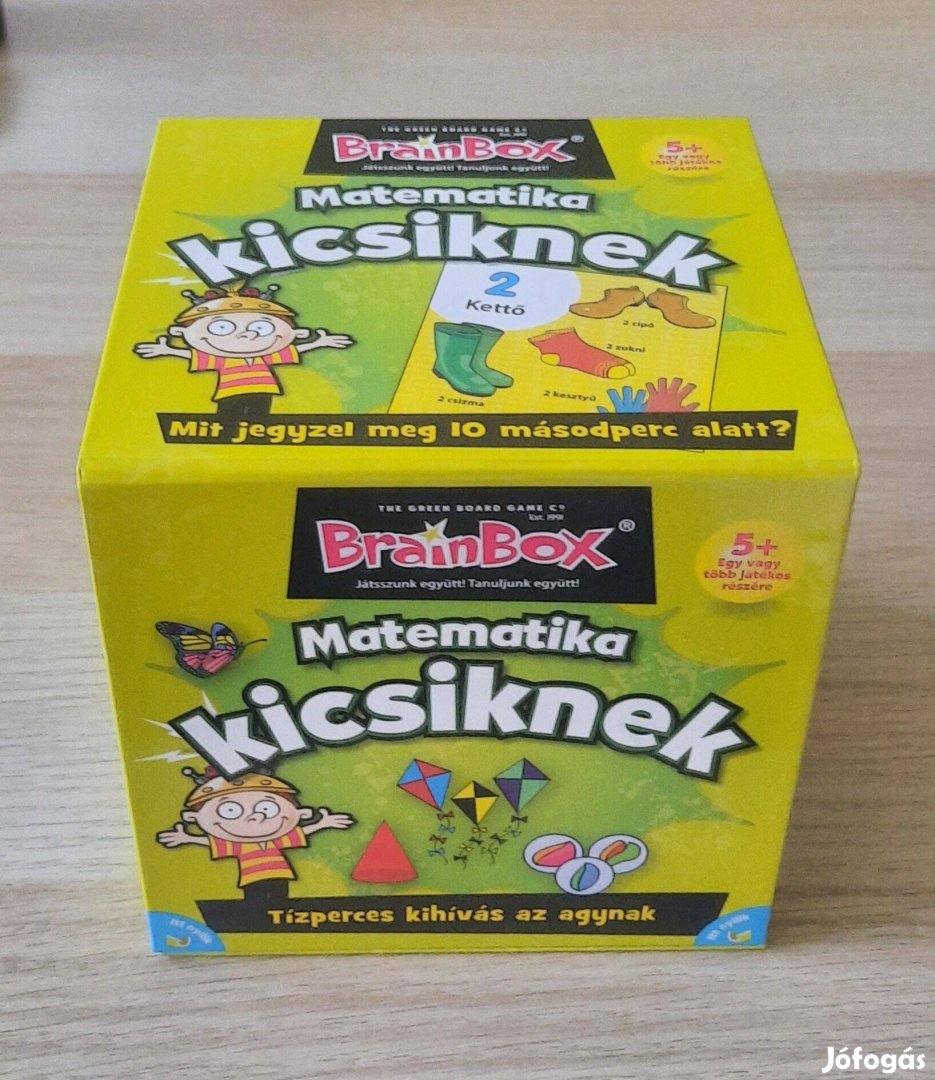 Eladó egy Új Brainbox - Matematika kicsiknek társasjáték