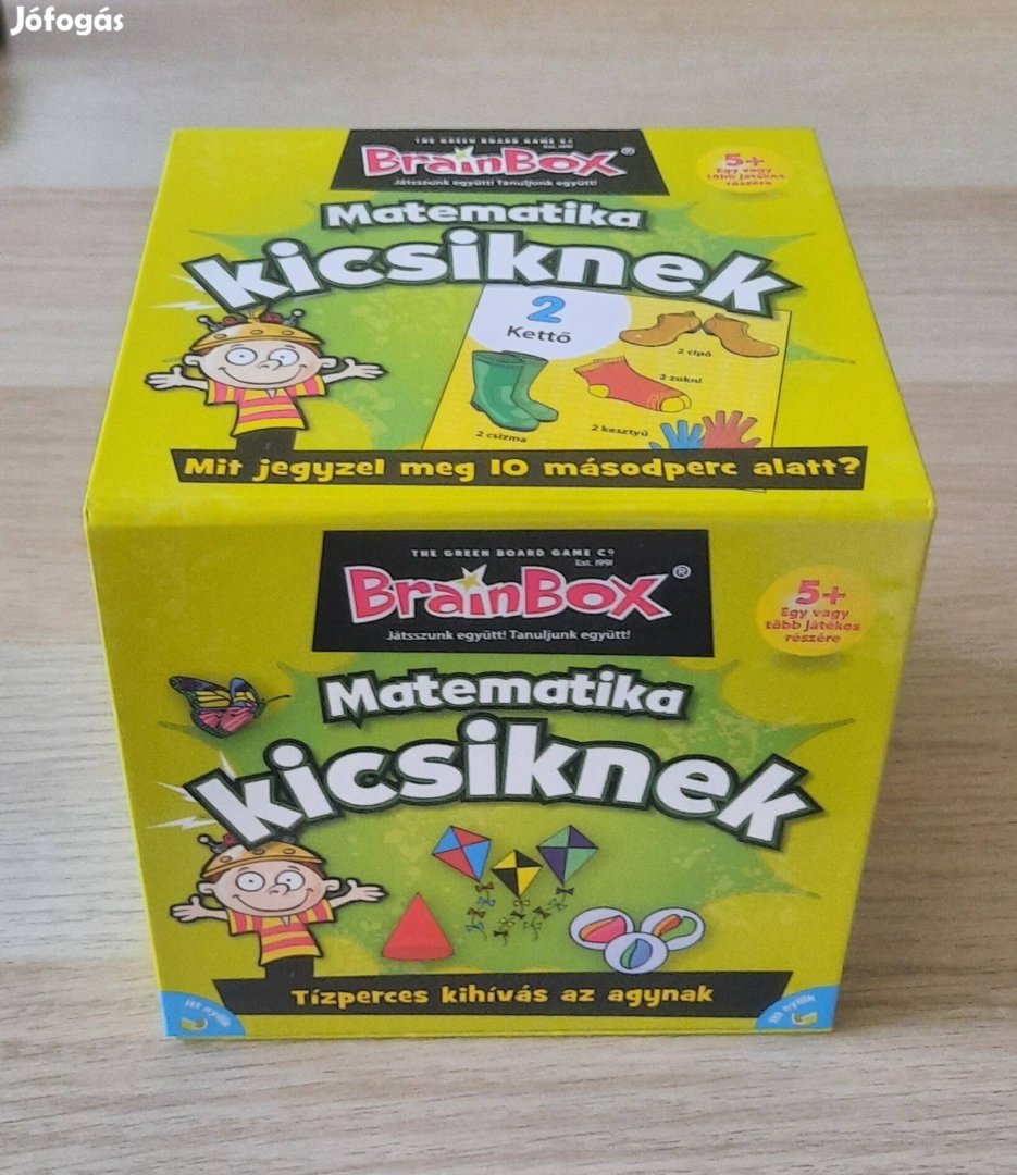 Eladó egy Új Brainbox  matematika kicsiknek társasjáték!