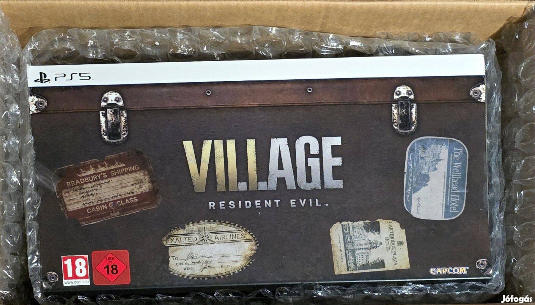 Eladó egy bontatlan Resident Evil Village Collector's