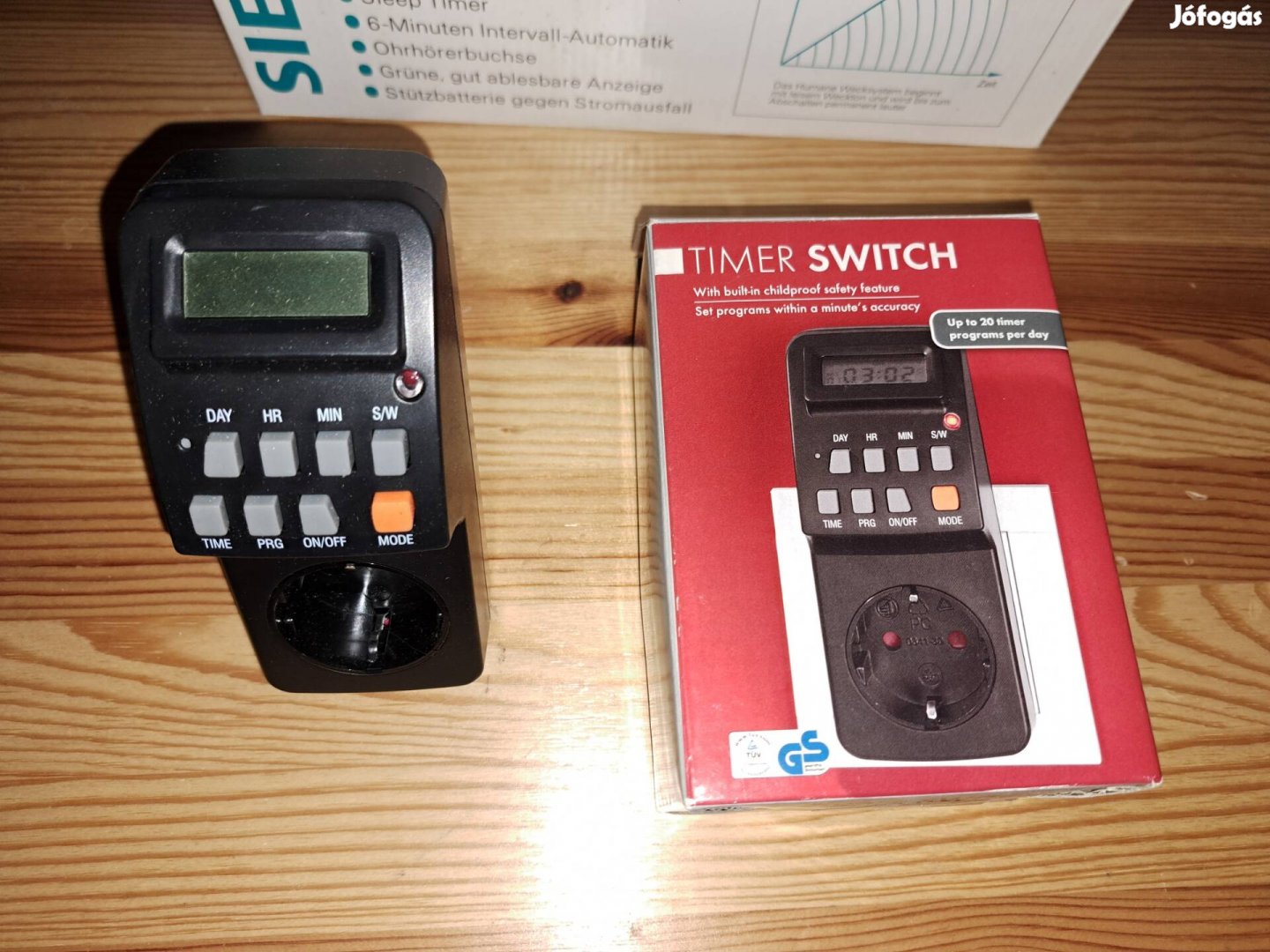 Eladó egy digitális időkapcsoló
