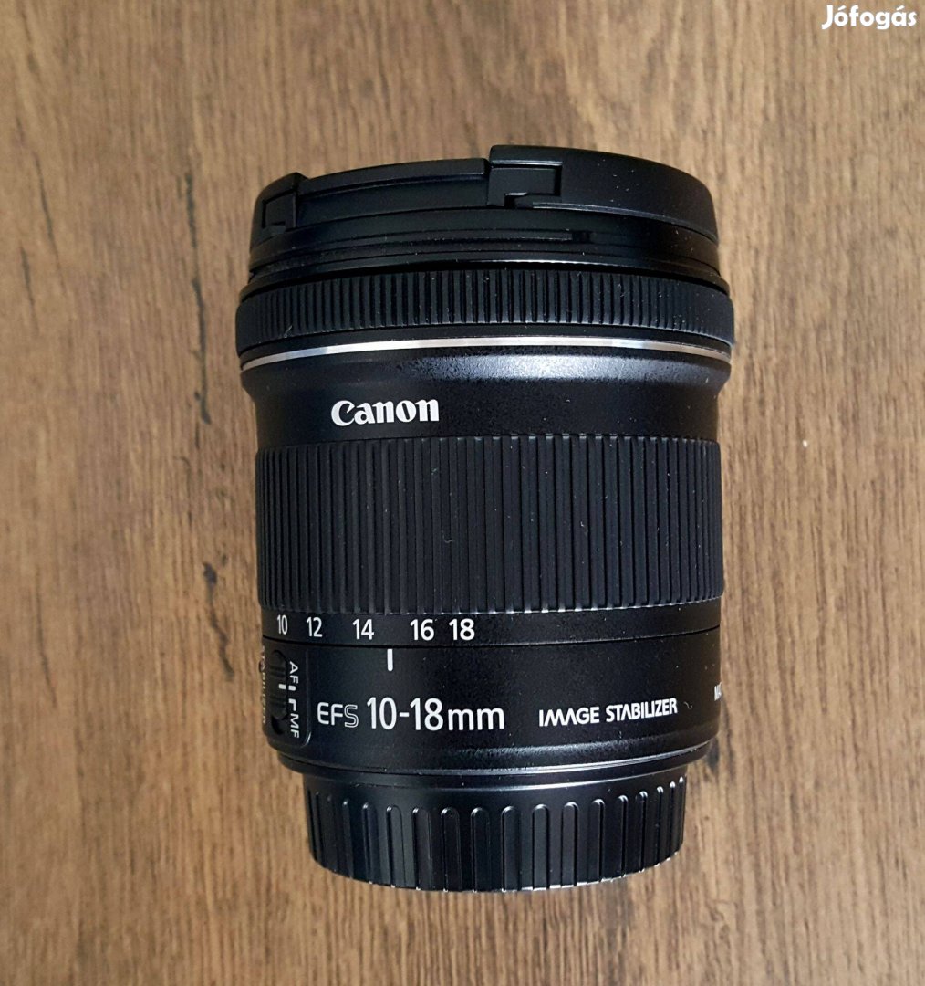 Eladó egy dobozos, újszerű Canon EF-S ultranagy látószögű zoomobjektív