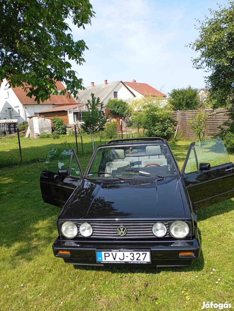 Eladó egy egyedi Volkswagen Golf I cabrio