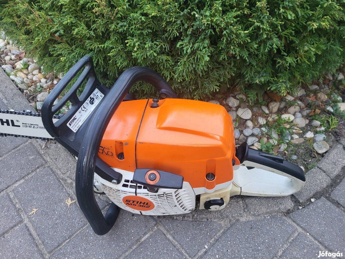 Eladó egy gazdás,gyári hibátlan stihl ms 362 fűrész!