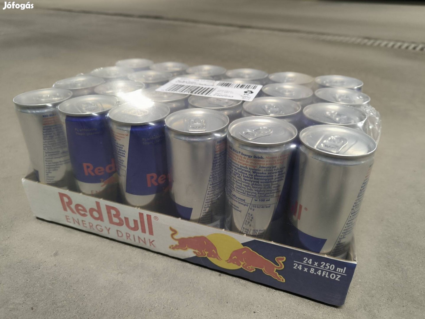 Eladó egy karton Redbbull 24 db