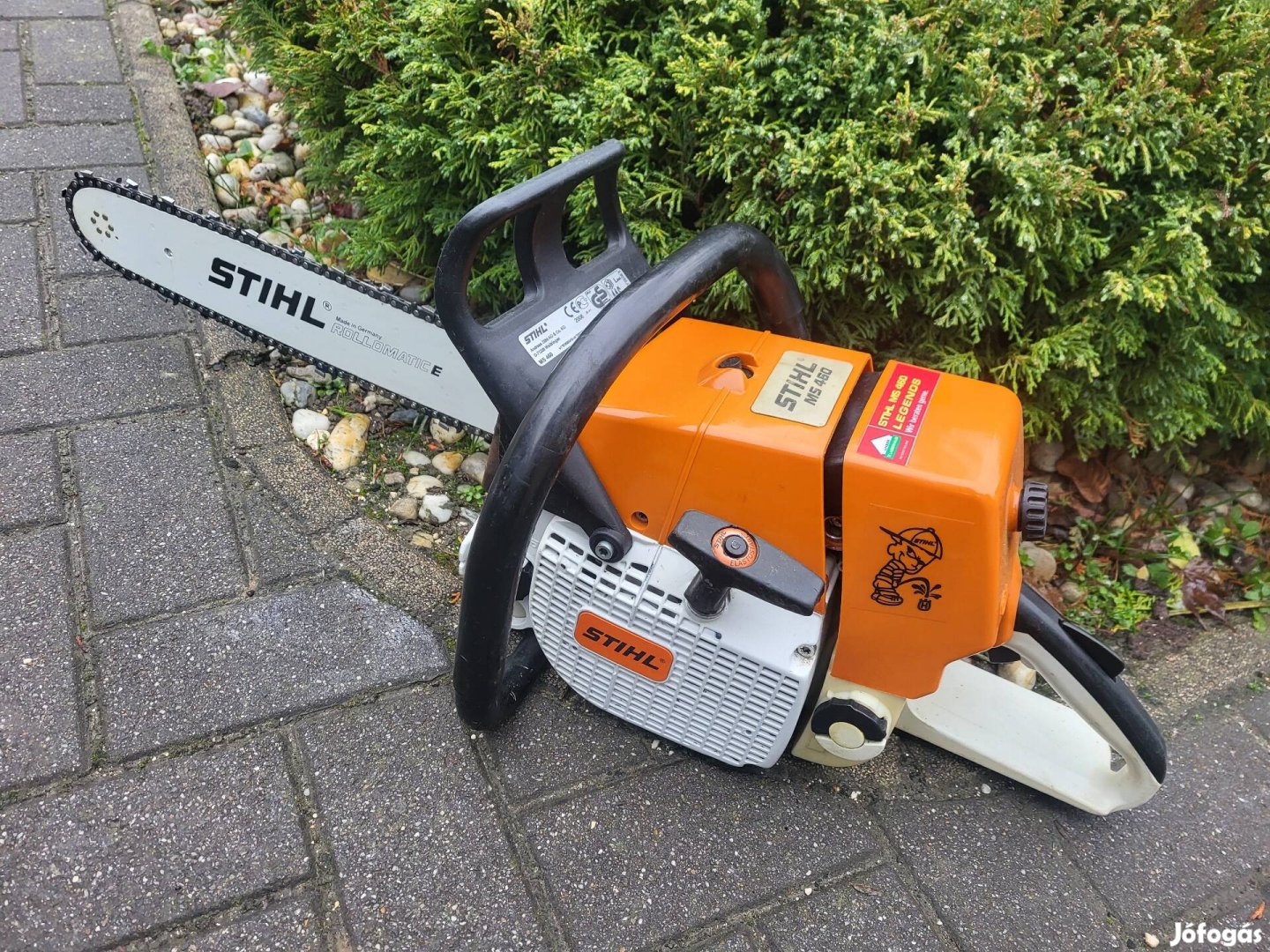 Eladó egy rendkívül megkímélt stihl ms 460 fűrész! 