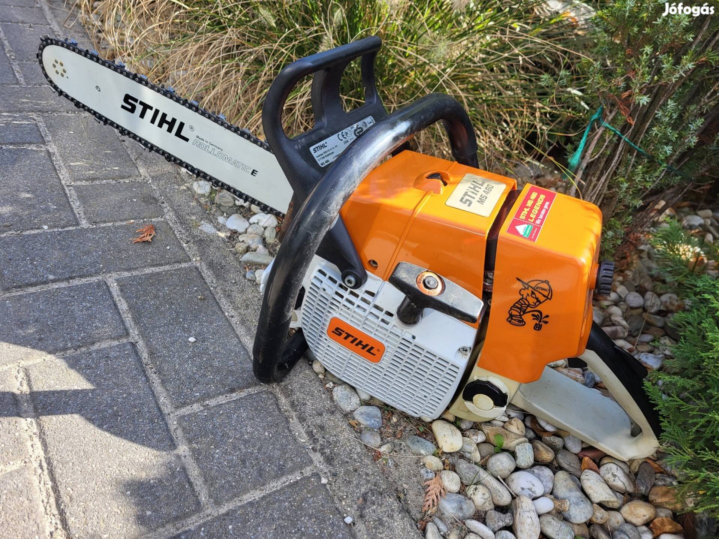 Eladó egy rendkívül megkímélt stihl ms 460 fűrész!  