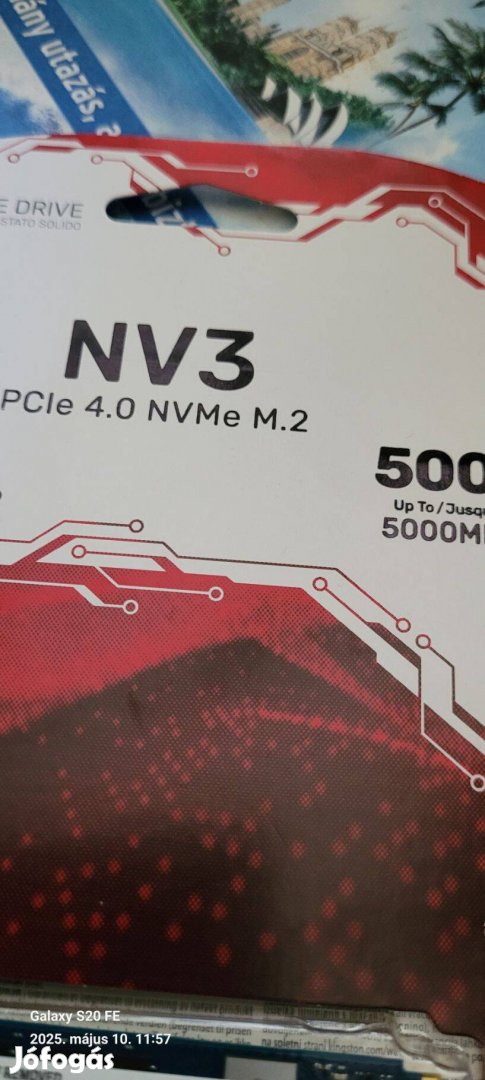 Eladó egy teljesen új, Garanciás, 500GB-os SSD