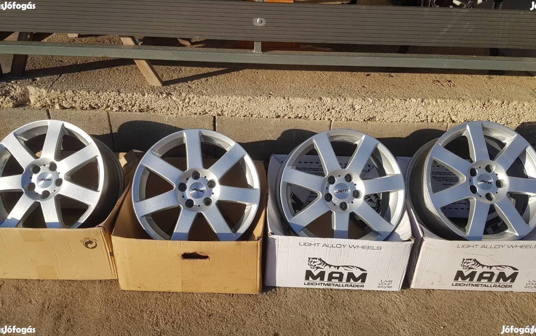 Eladó egy új 5x112 17" Autec alufelni garnitúra