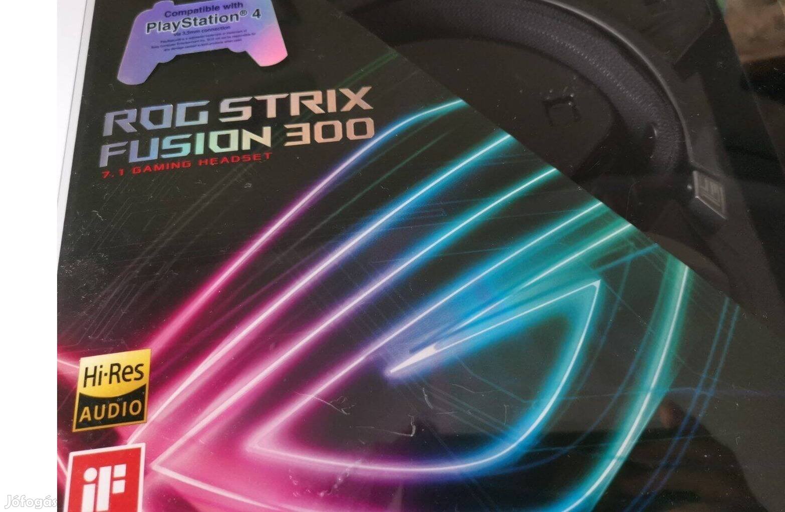 Eladó egy új Asus rog strix Fusion 3000 gamer fejhallgató