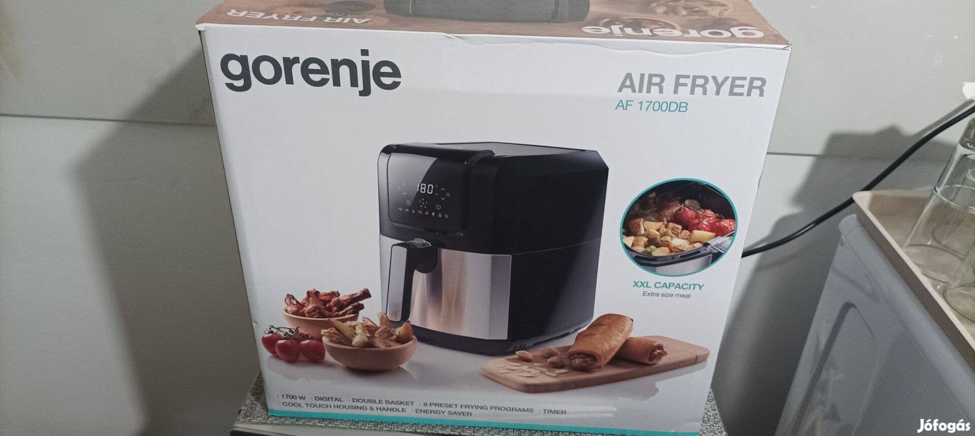 Eladó egy új Gorenje hőlékeveréses sűtö