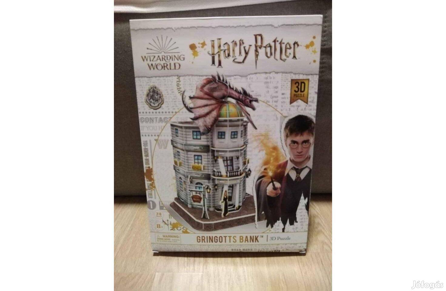 Eladó egy új Harry Potter Gringott's Bank 3D puzzle