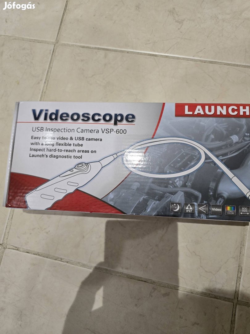 Eladó egy új Launch VSP-600 videoscope 