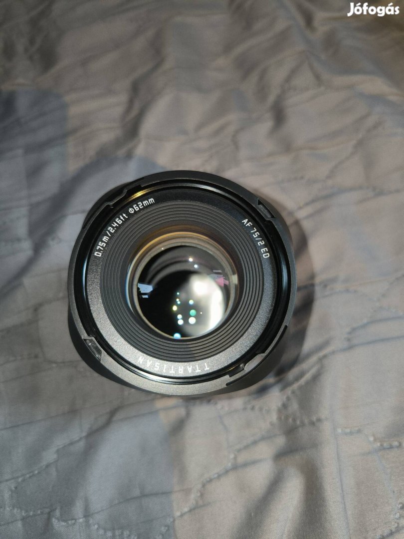 Eladó egy új Ttartisan AF 75mm f/2 Full-Frame objektív(Sony)
