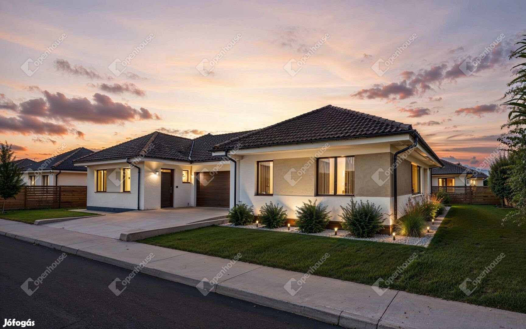 Eladó egy új építésű ikerház Debrecen Juliatelep frekventált