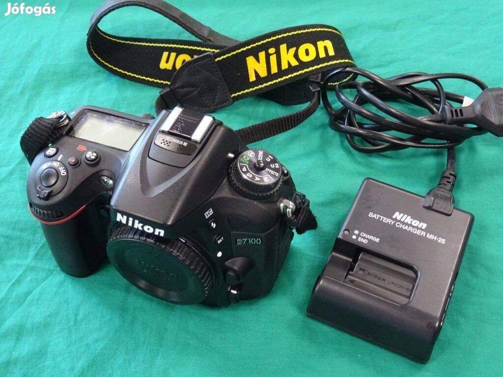 Eladó egy újszerű Nikon D7100 Body (VBA360AE) Digitális fényképezőgép