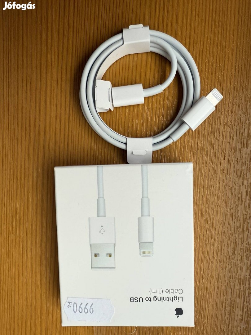 Eladó egy vadonatúj, eredeti Apple Lightning-USB kábel!